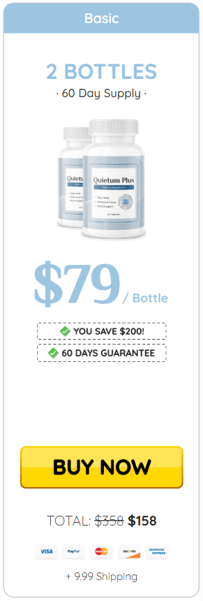 Quietum Plus buy now 1 bottle