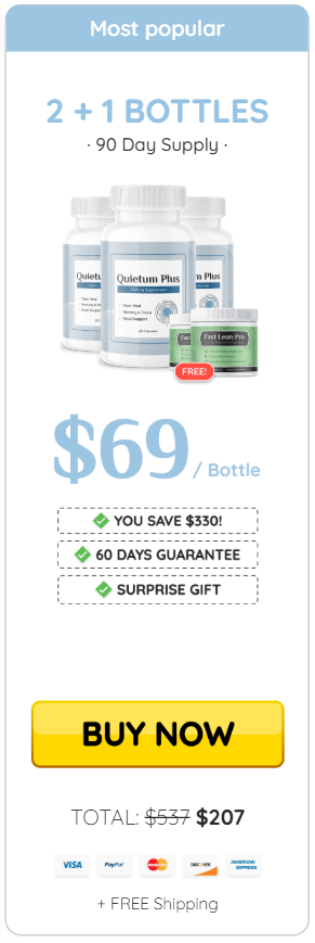 Quietum Plus buy now 3 bottles